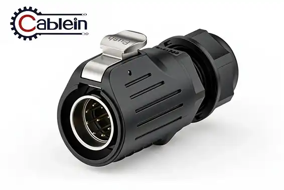 LP20 9-Pin Plastic Metal Waterproof Electrical Connector